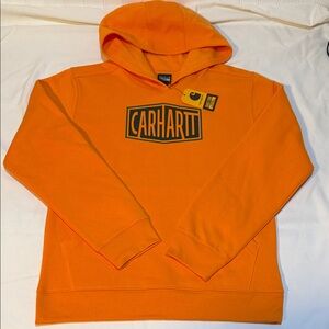 Carhartt Bold Orange Kids Hoodie